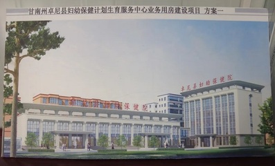 卓尼縣婦幼保健計(jì)劃生育服務(wù)中心業(yè)務(wù)用房建設(shè)項(xiàng)目穩(wěn)步推進(jìn)，全面提升基層?jì)D幼健康服務(wù)能力